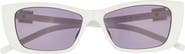 Gucci 53mm Rectangular Sunglasses
