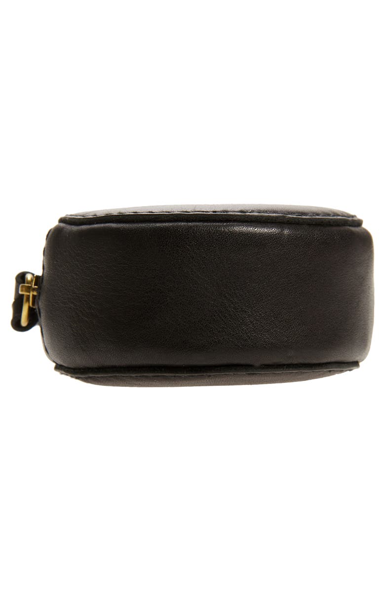 Madewell The Mini Leather Circle Pouch, Alternate, color,