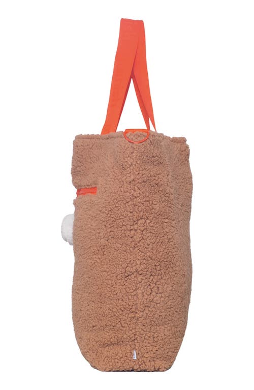 Mimish Kids' Xl Snuggle Faux Shearling Tote
