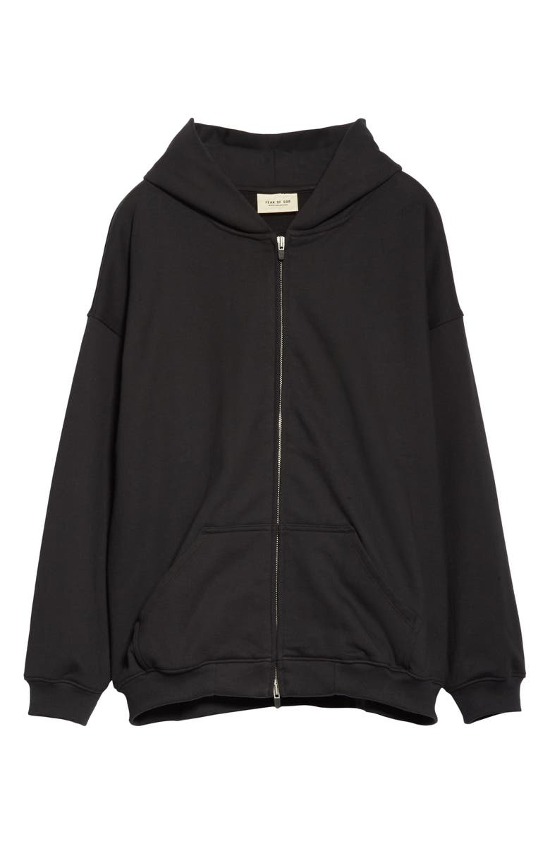 Fear of God Everyday Oversize Zip Hoodie, Alternate, color,