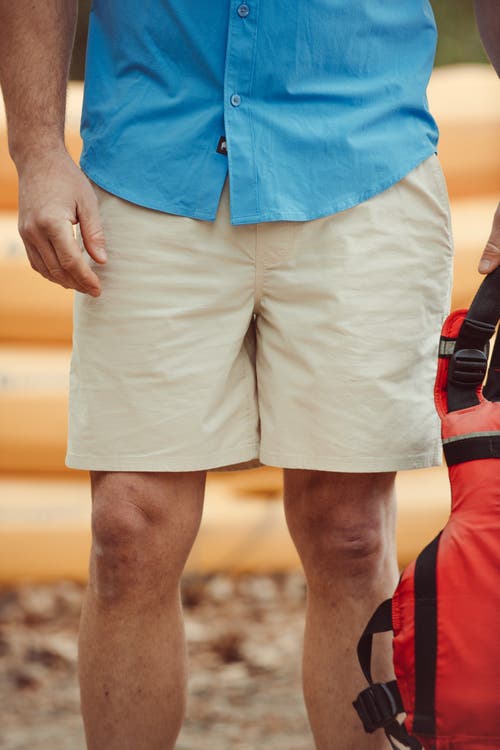 Mountain Khakis Stretch Poplin Deck Short In Red