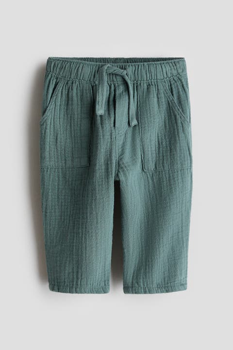 Cotton Muslin Trousers