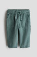 H&M Cotton Muslin Trousers