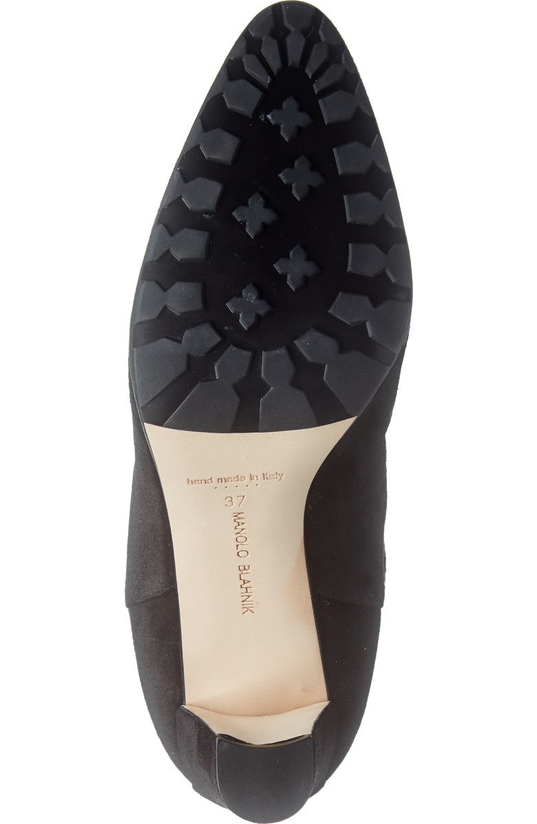 Manolo Blahnik Shushan Slouch Bootie, Alternate, color,