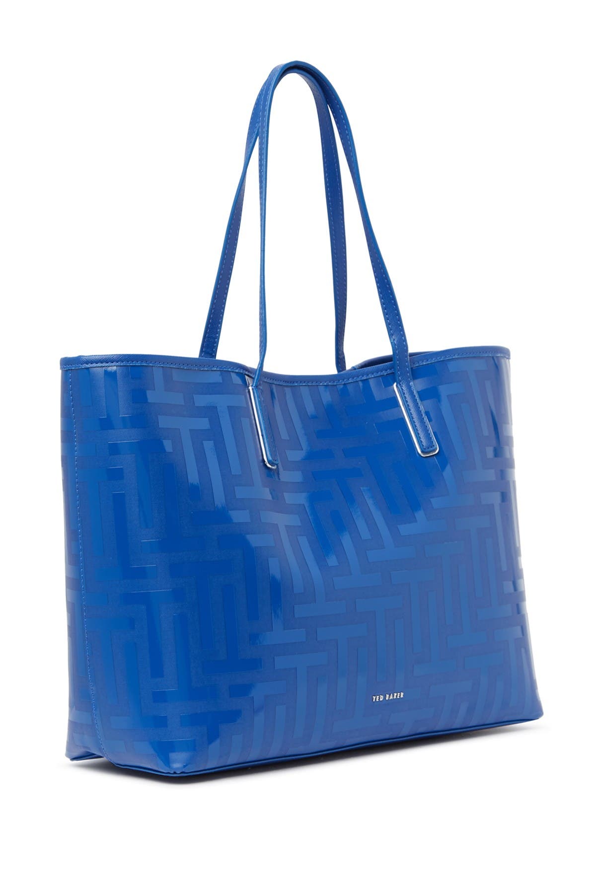 Ted Baker London Eleenor Logo Nylon Shopper Tote, Alternate, color, 