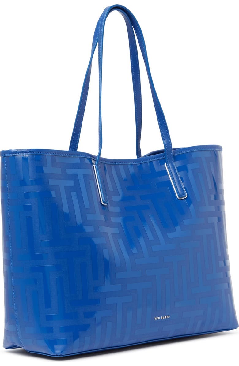 Ted Baker London Eleenor Logo Nylon Shopper Tote, Alternate, color,