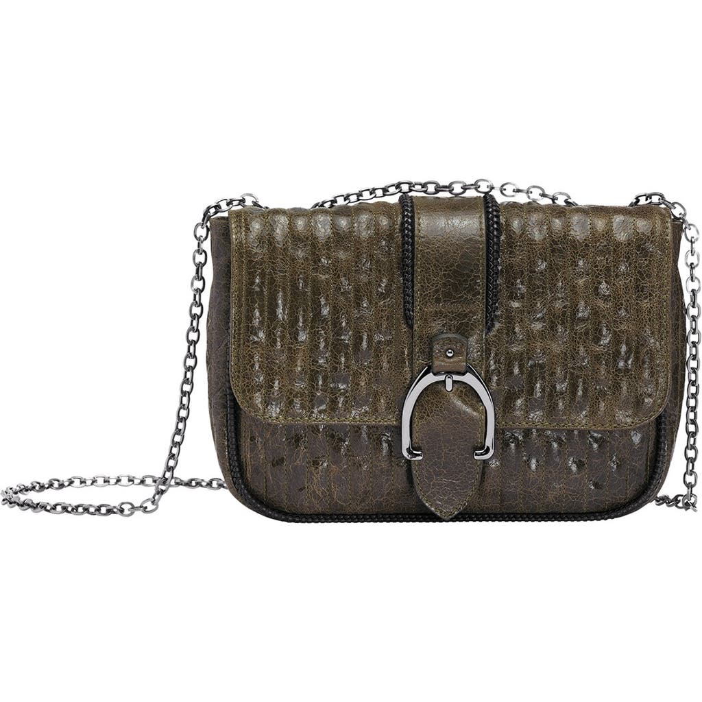 Longchamp Amazone Small Quilted Crossbody Bag in Khaki at Nordstrom Rack