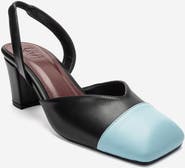 Prologue Shoes Maruelle Block Heel Slingback Pump