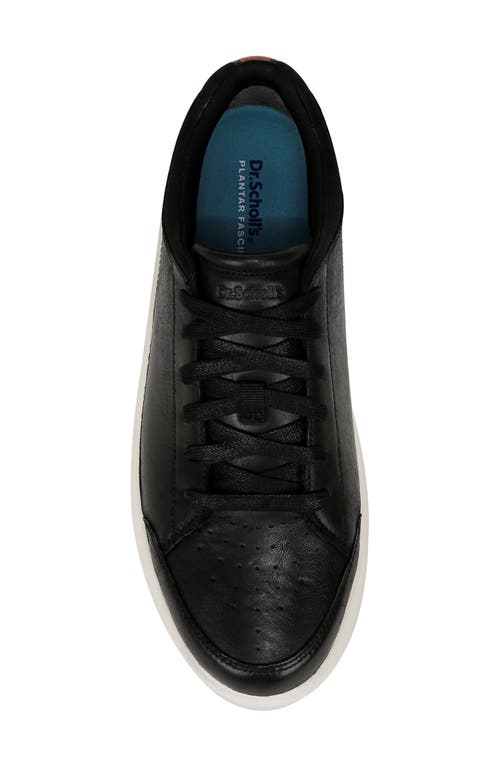 Dr. Scholl's Feel Great Plantar Fasciitis Lace-up Sneaker In Black