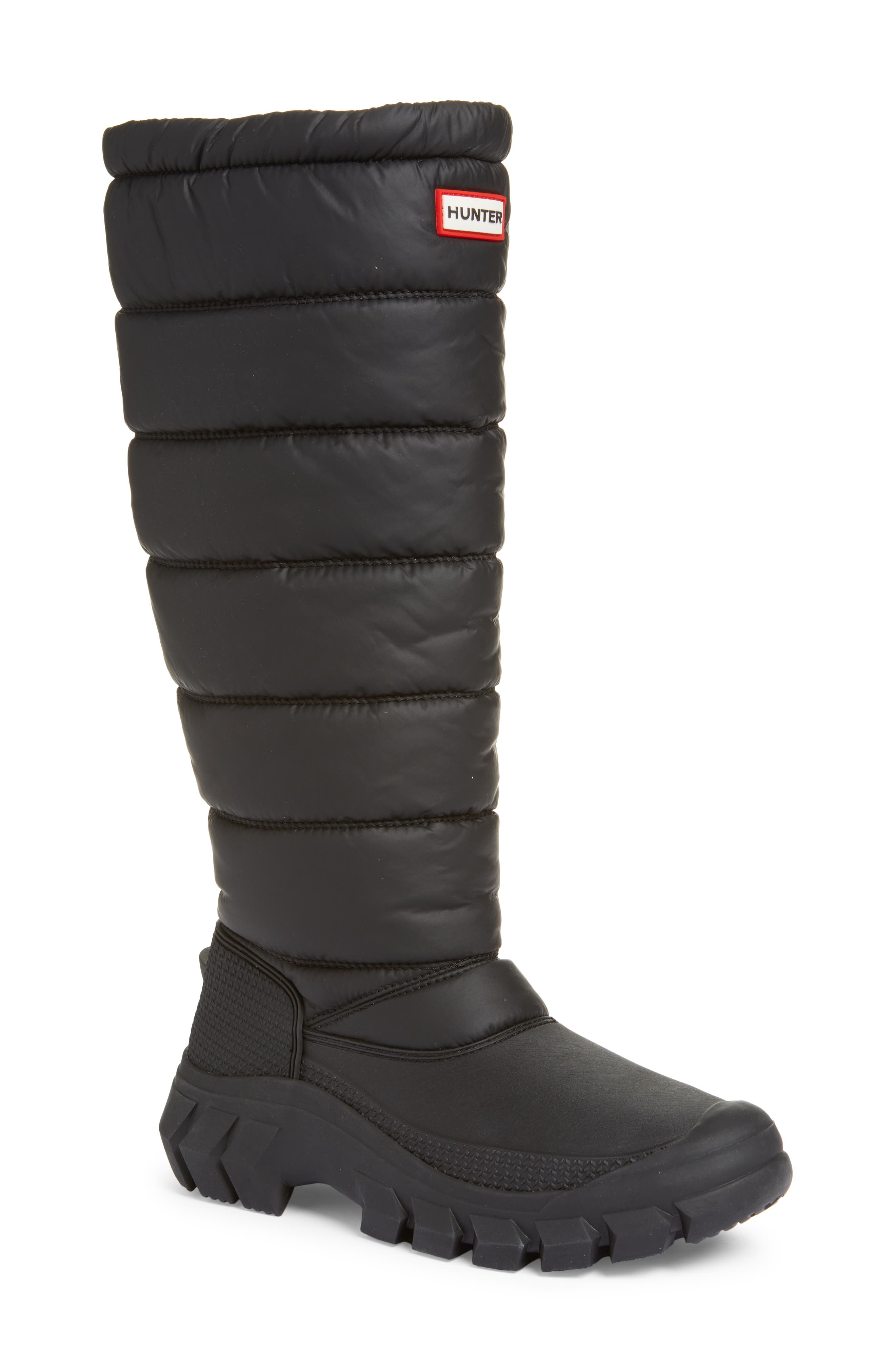 Hunter Intrepid Knee High Snow Boot, Main, color, 