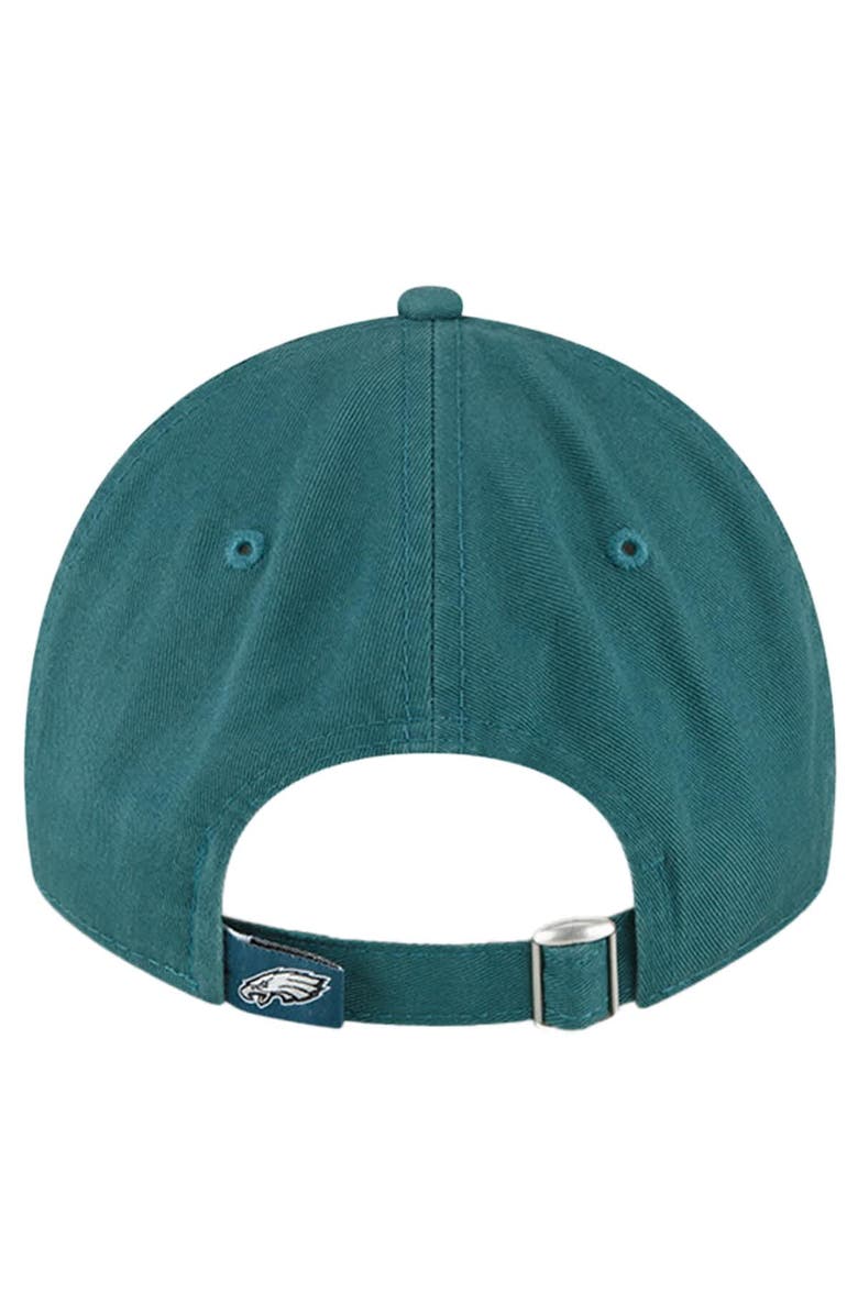 New Era Men's New Era Midnight Green Philadelphia Eagles Core Classic 9TWENTY Adjustable Hat, Alternate, color, Green