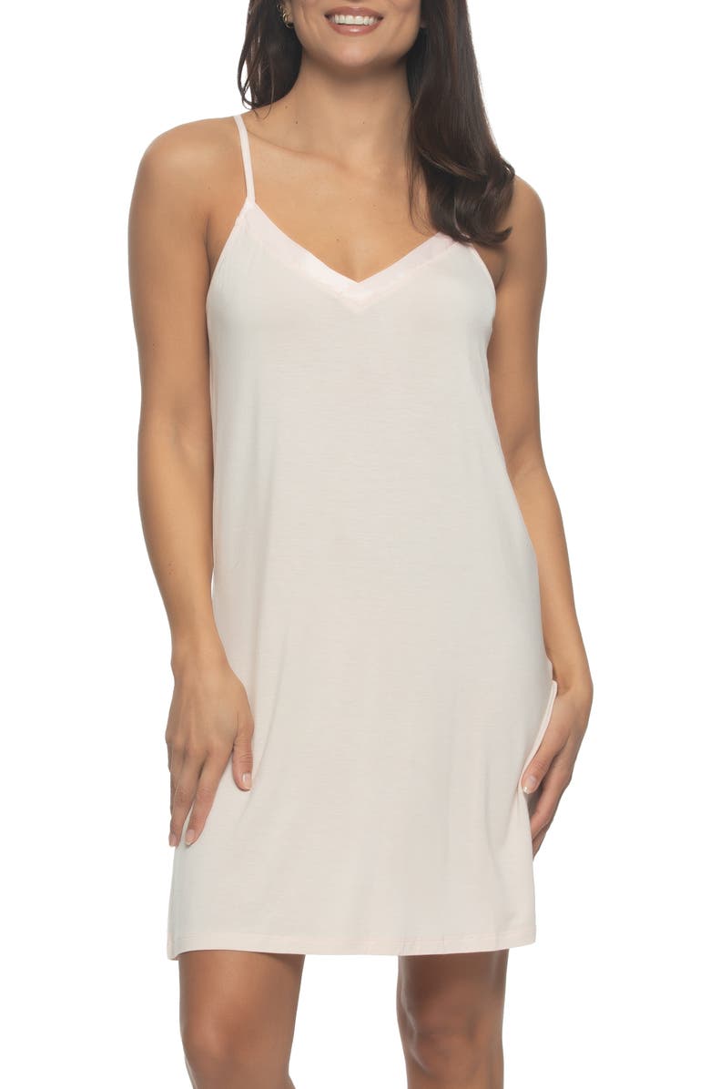 Felina Elysees Chemise, Main, color, Silver Peony