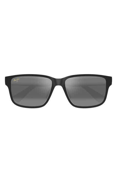 58mm PolarizedPlus2® Rectangular Sunglasses