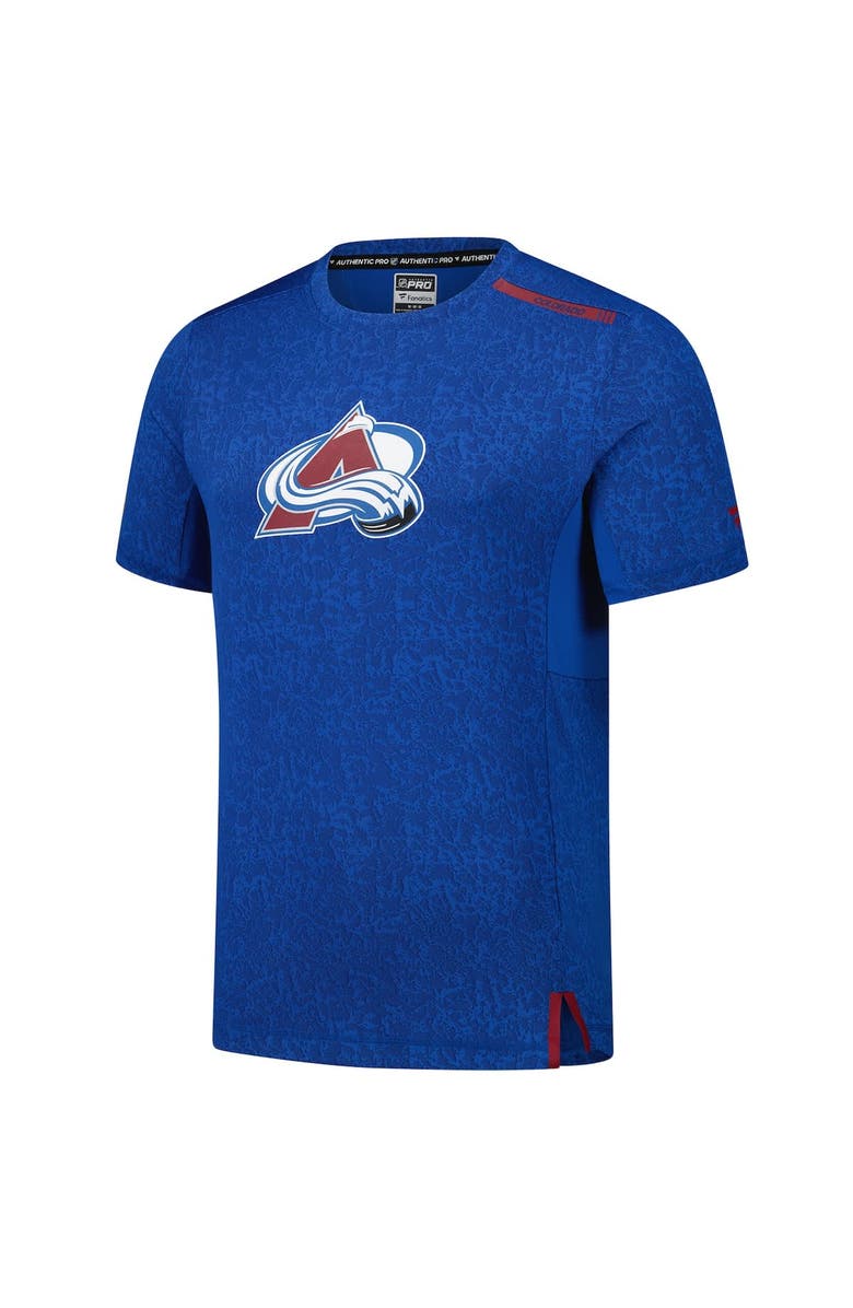 FANATICS Men's Fanatics Blue Colorado Avalanche Authentic Pro Performance T-Shirt, Alternate, color, Blue