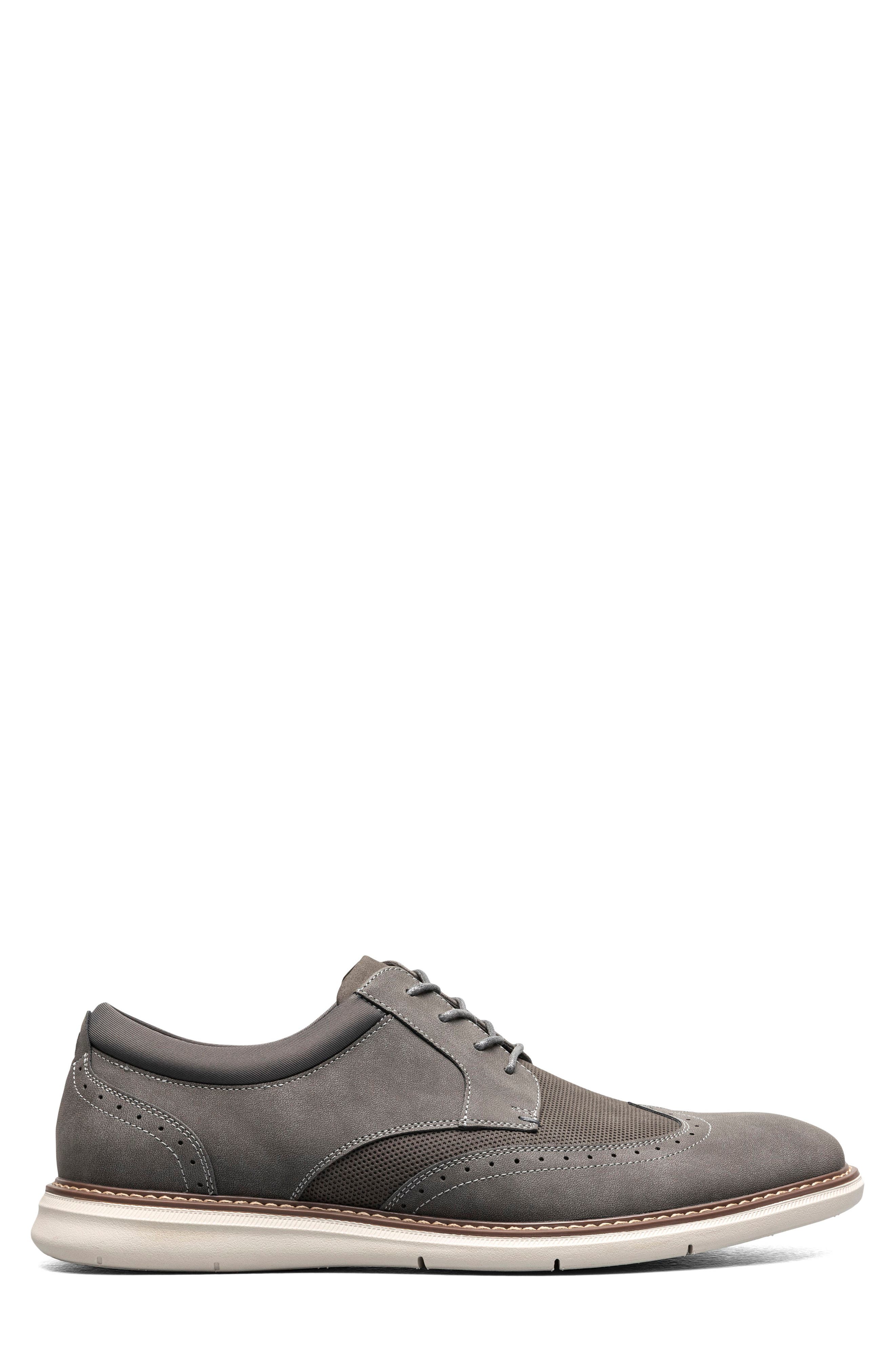 Chase Wingtip Derby - Wide Width Available, Alternate, color, GRAY MULTI