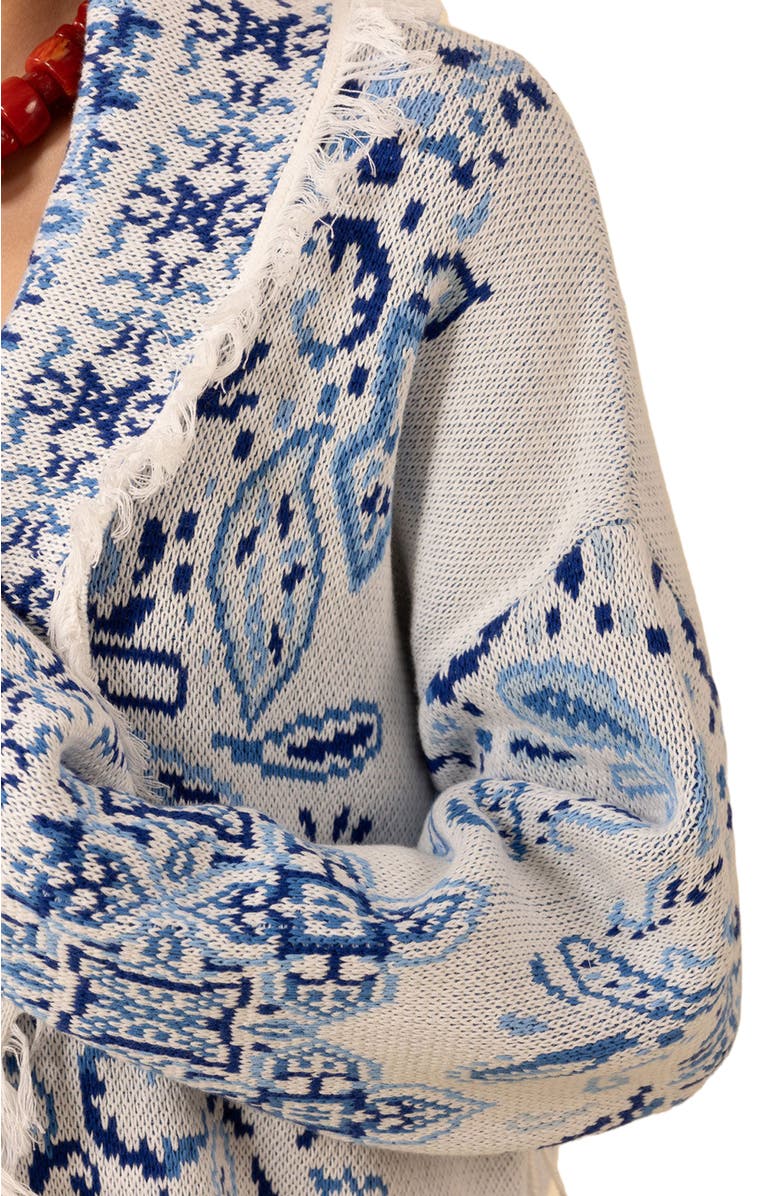 Hale Bob Capri Midi Jacquard Sweater, Alternate, color, 