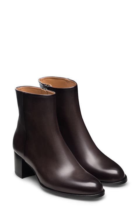 Audrey Leather Bootie