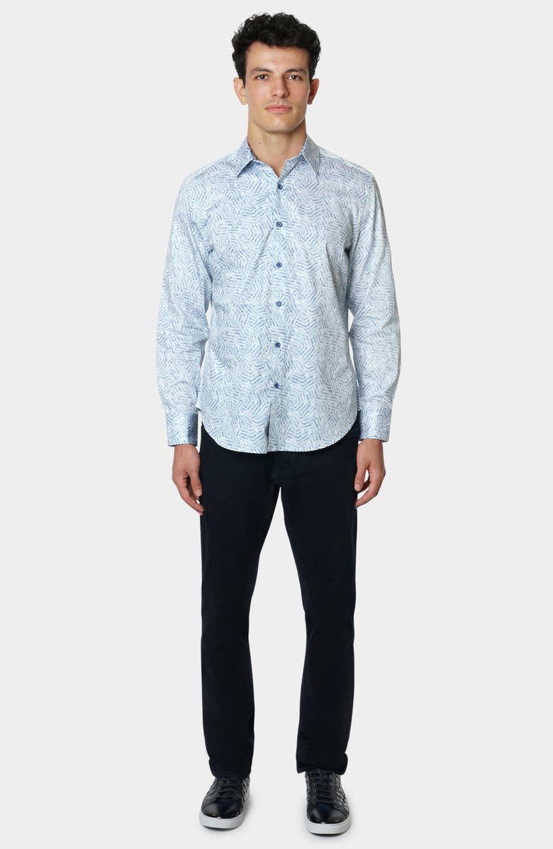 Robert Graham Paisley Print Cotton Button-Up Shirt, Alternate, color, Multi