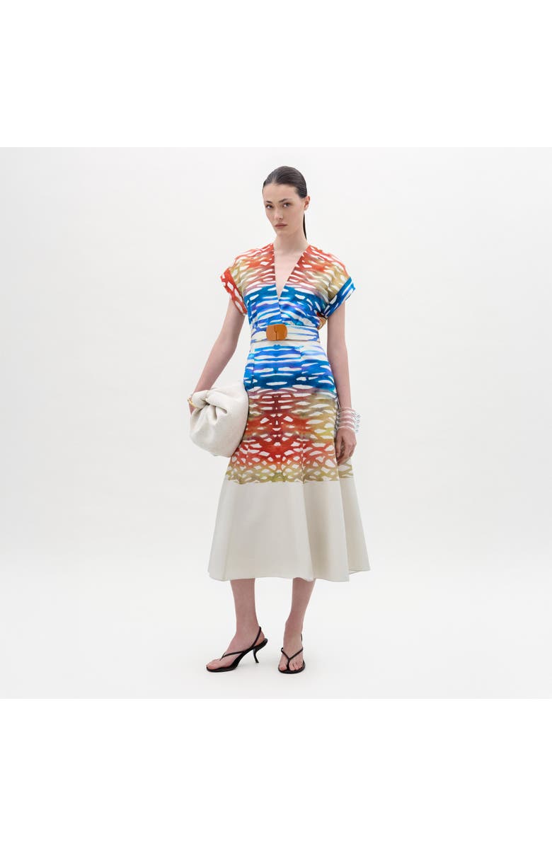 SILVIA TCHERASSI Sakura Dress, Main, color, Coral Symphony