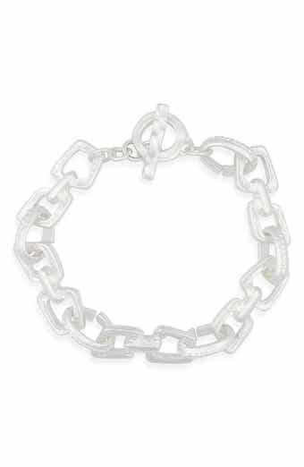 Geometric Link Bracelet