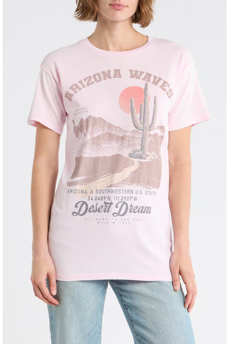 Arizona Cotton Graphic T-Shirt, Main, color, PINK PIGMENT