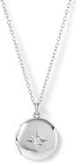 Astley Clarke Silver Biography Midi Locket Necklace