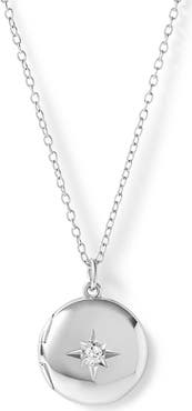 Astley Clarke Silver Biography Midi Locket Necklace