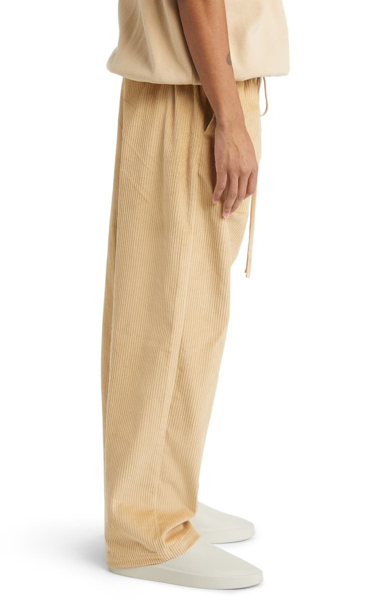 Fear of God Essentials Relaxed Cotton Corduroy Trousers, Alternate, color,