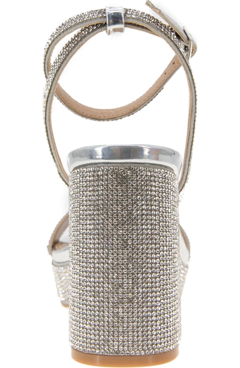 BCBGeneration Pristal Rhinestone Platform Sandal, Alternate, color,