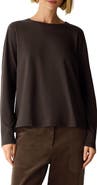 Eileen Fisher Organic Cotton Crewneck T-Shirt