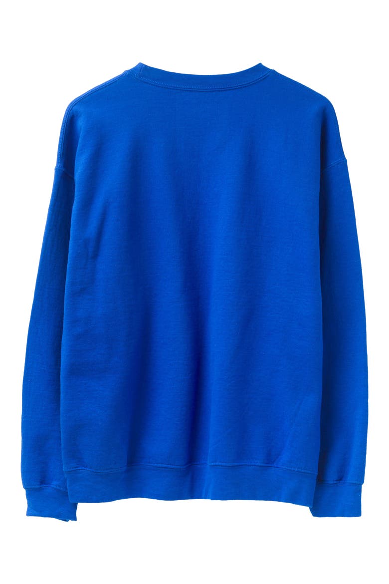 Los Angeles Rams Property of Flea Market Crewneck Sweatshirt, Alternate, color, ROYAL
