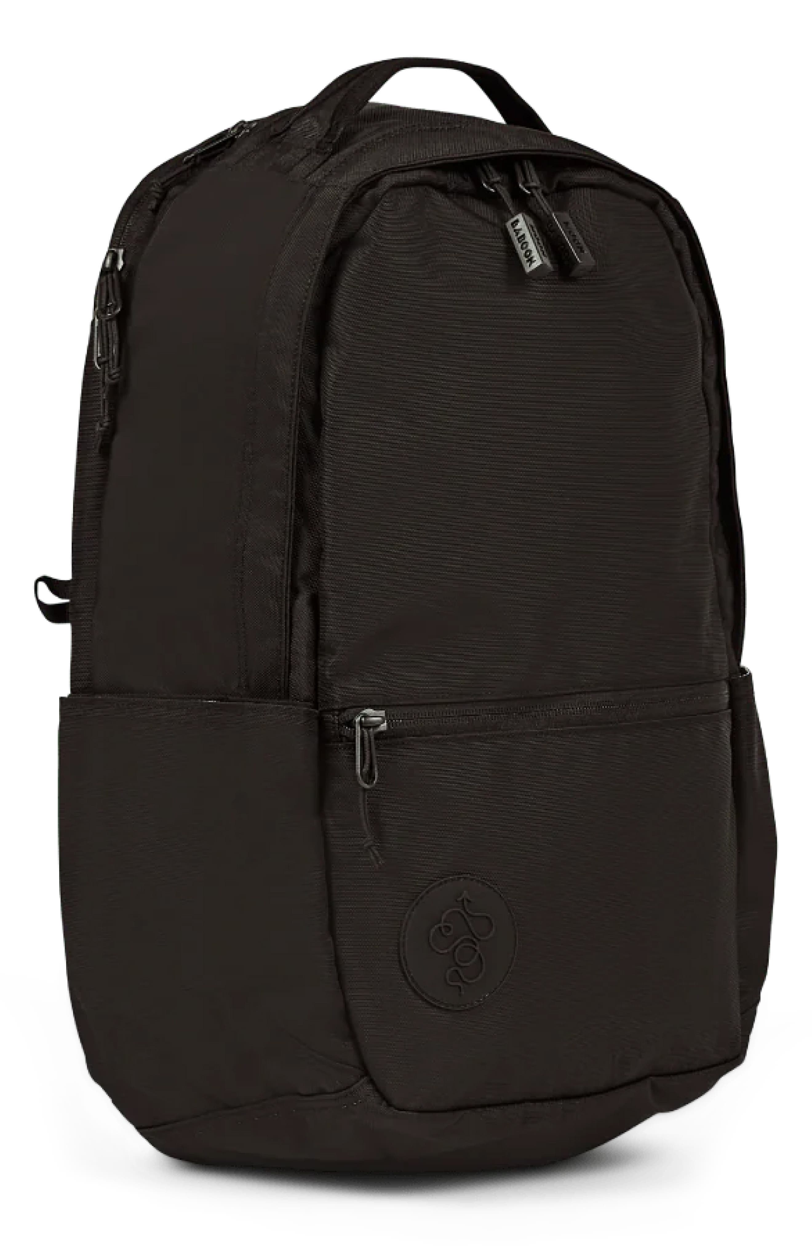 Baboon to the Moon City Water Repellent Backpack, Alternate, color, Black