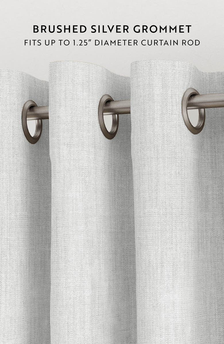 HOMESPUN Set of 2 Blackout Curtain Panels, Alternate, color, Light Gray