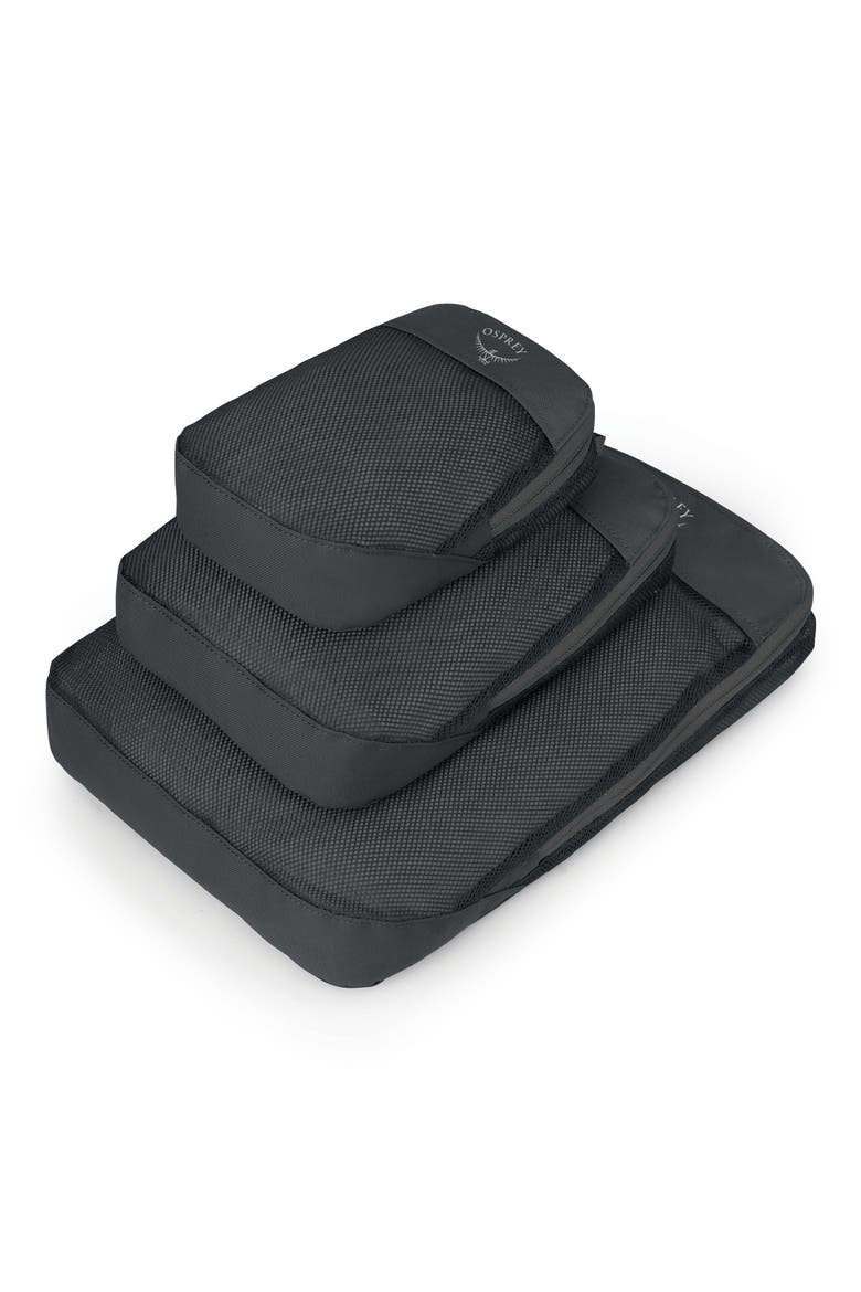 Daylite 3-Piece Packing Cube Set, Main, color, BLACK