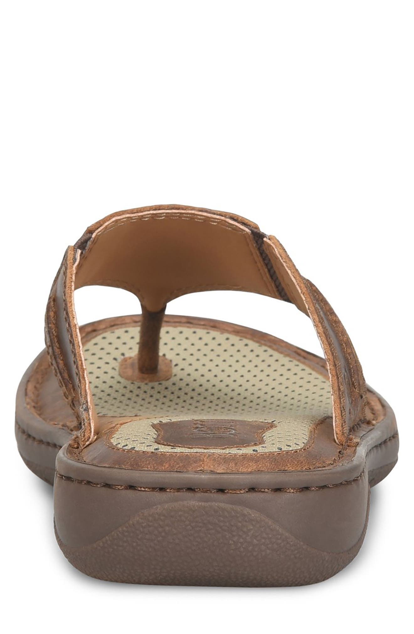 Børn Maso II Flip Flop, Alternate, color, Rust