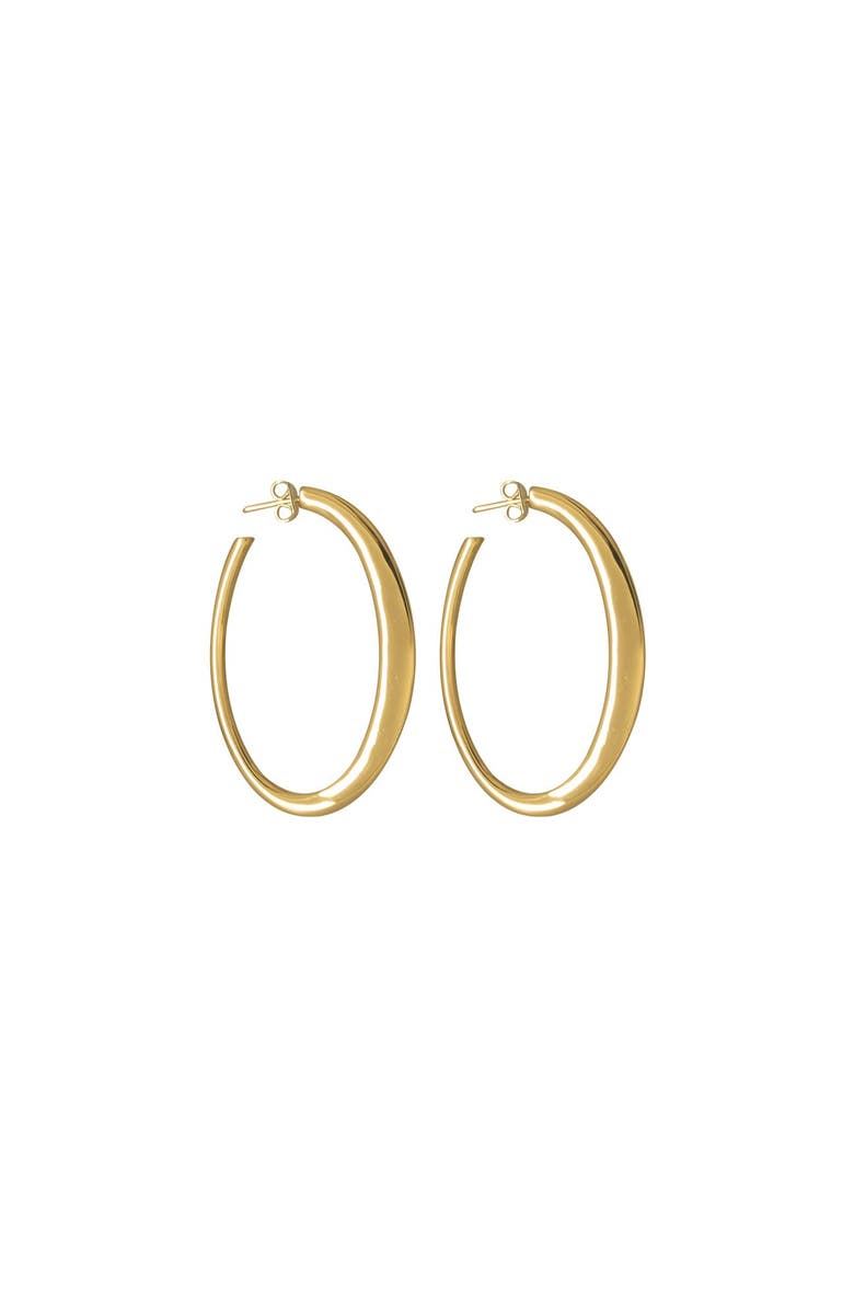 CXC Orbit Hoop Earrings, Main, color, Gold