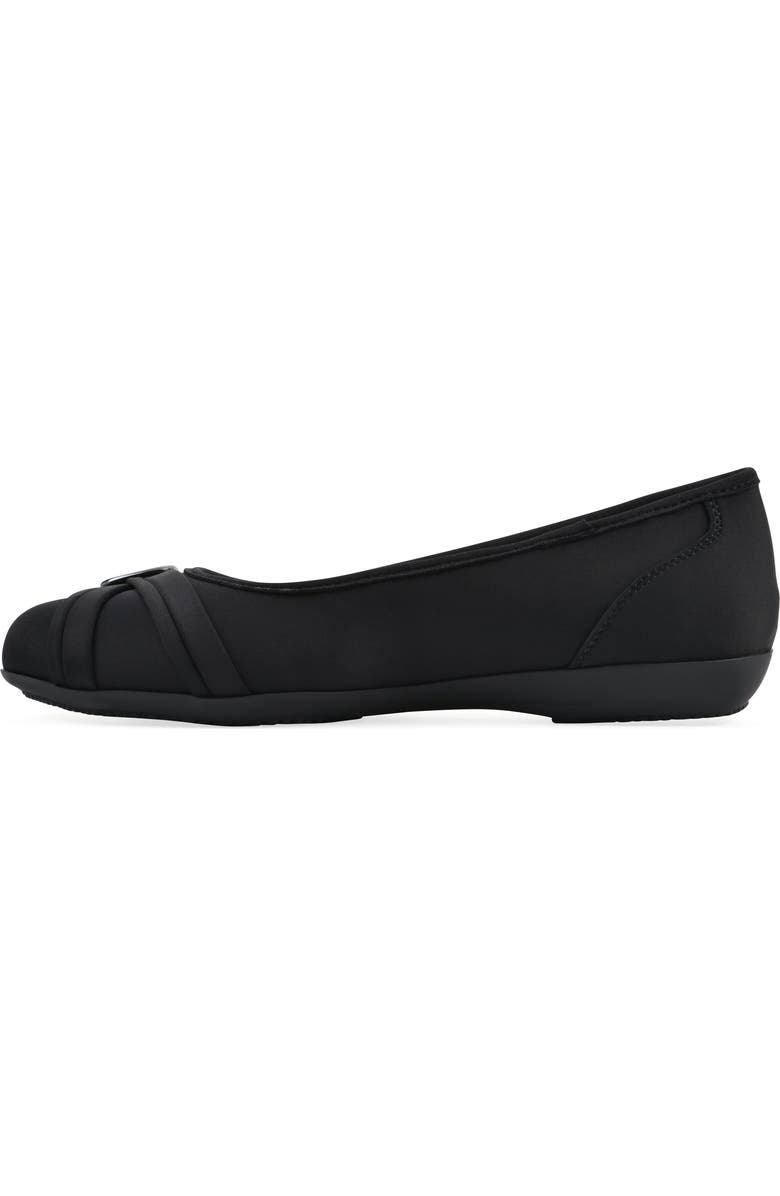 CLIFFS BY WHITE MOUNTAIN Calming Buckle Strap Flat, Alternate, color, Black/ Nylon