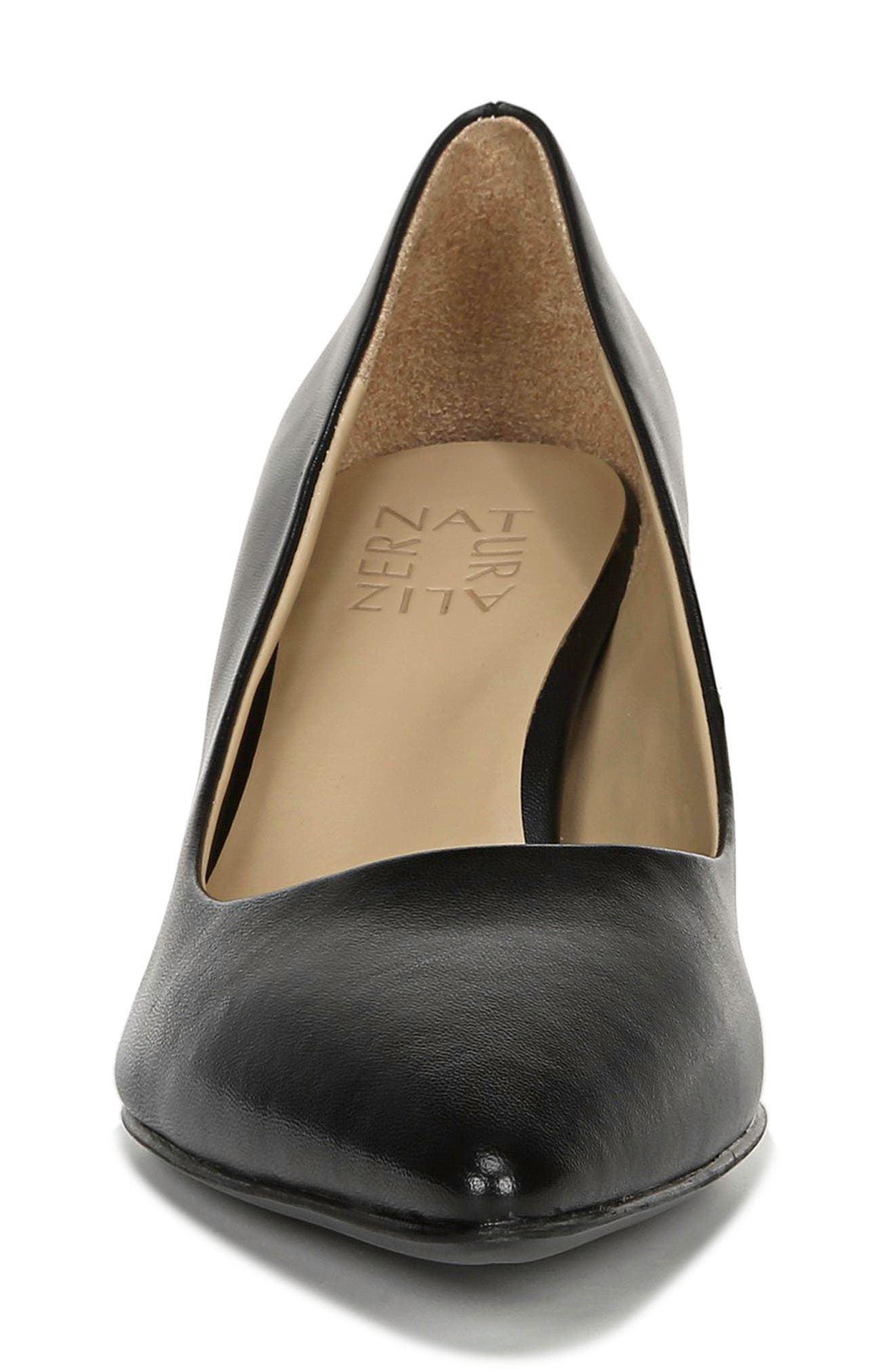 Naturalizer Everly Pump, Alternate, color, Black Leather