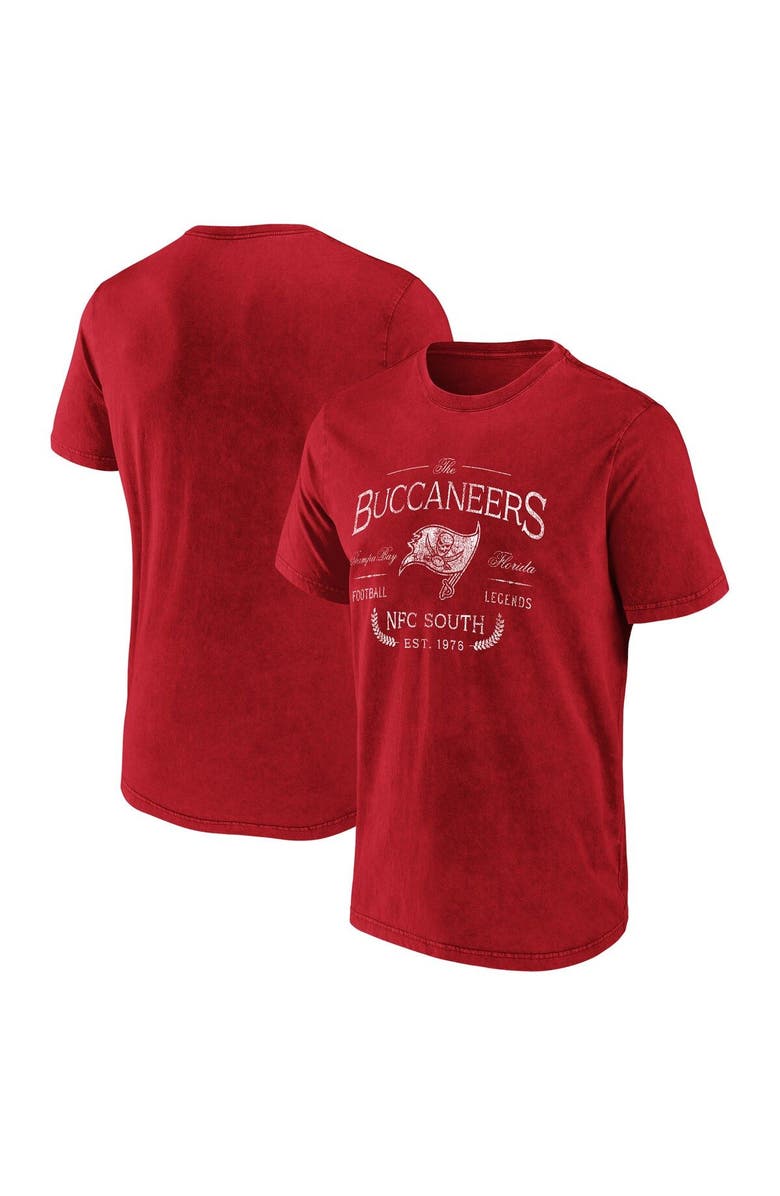 NFL X DARIUS RUCKER Men's NFL x Darius Rucker Collection by Fanatics Red Tampa Bay Buccaneers T-Shirt, Main, color, 