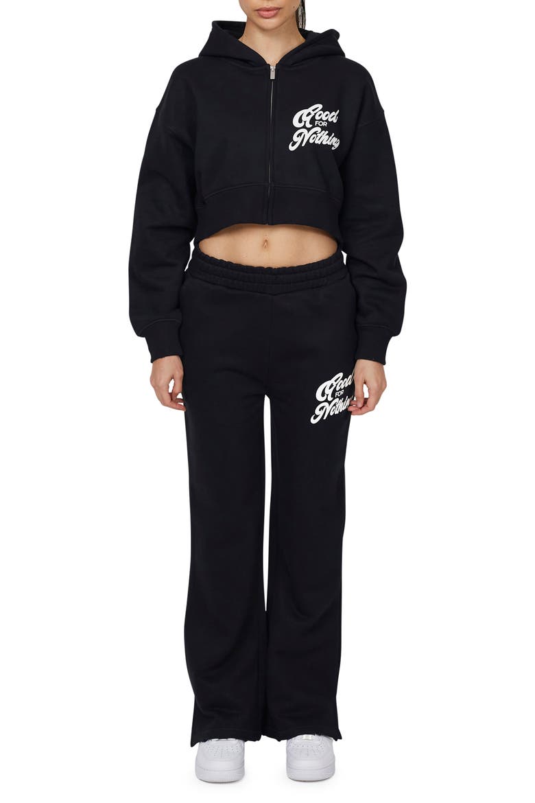 Funk Relaxed Flared  Jogger, Alternate, color, Black