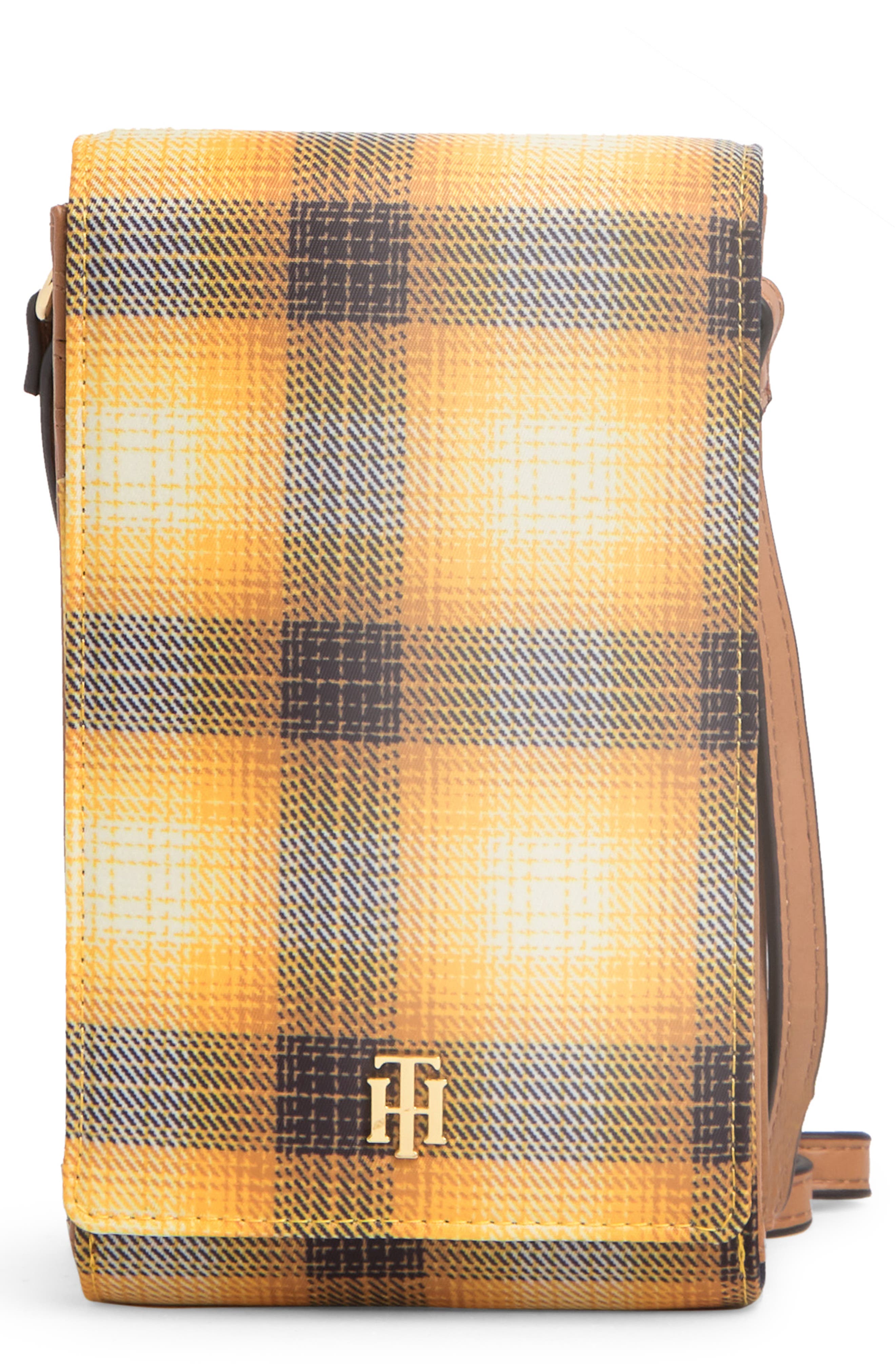 Julia Phone Crossbody Bag, Main, color, AMBER GLOW/MULTI