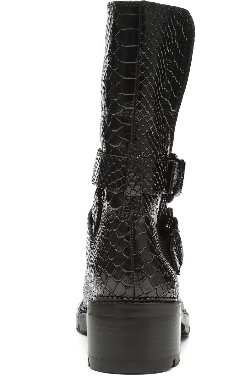 Donald Pliner Saraya Snakeskin Embossed Bootie, Alternate, color,