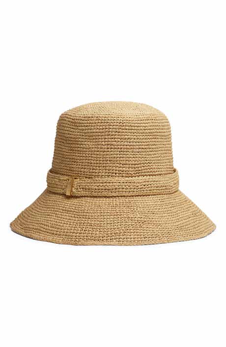 rag & bone Lela Packable Straw Bucket Hat