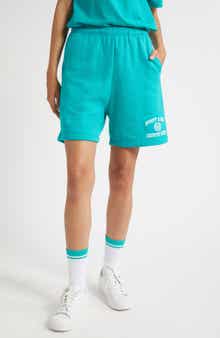 Sporty & Rich Varsity Crest Gym Shorts