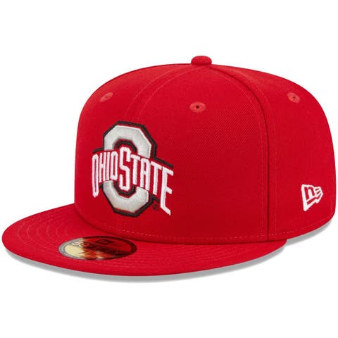 Men's New Era Scarlet Ohio State Buckeyes 59FIFTY Fitted Hat