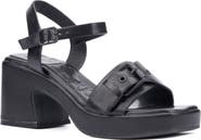 OLIVIA MILLER Slay Block Heel Sandal