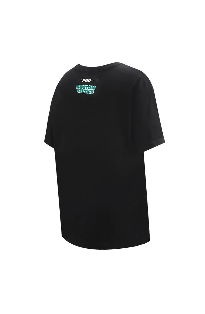 PRO STANDARD Women's Pro Standard Black Boston Celtics Script Boyfriend T-Shirt, Alternate, color, Black