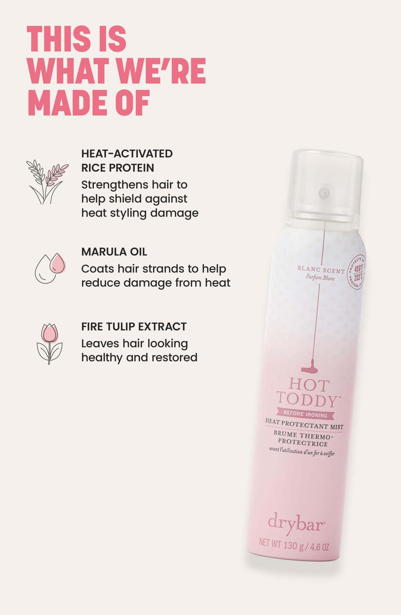 Drybar Hot Toddy Heat Protectant Mist, Alternate, color, Original