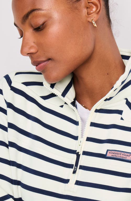 Vineyard Vines Stripe Shep Shirt In Millie Stripe White Navy