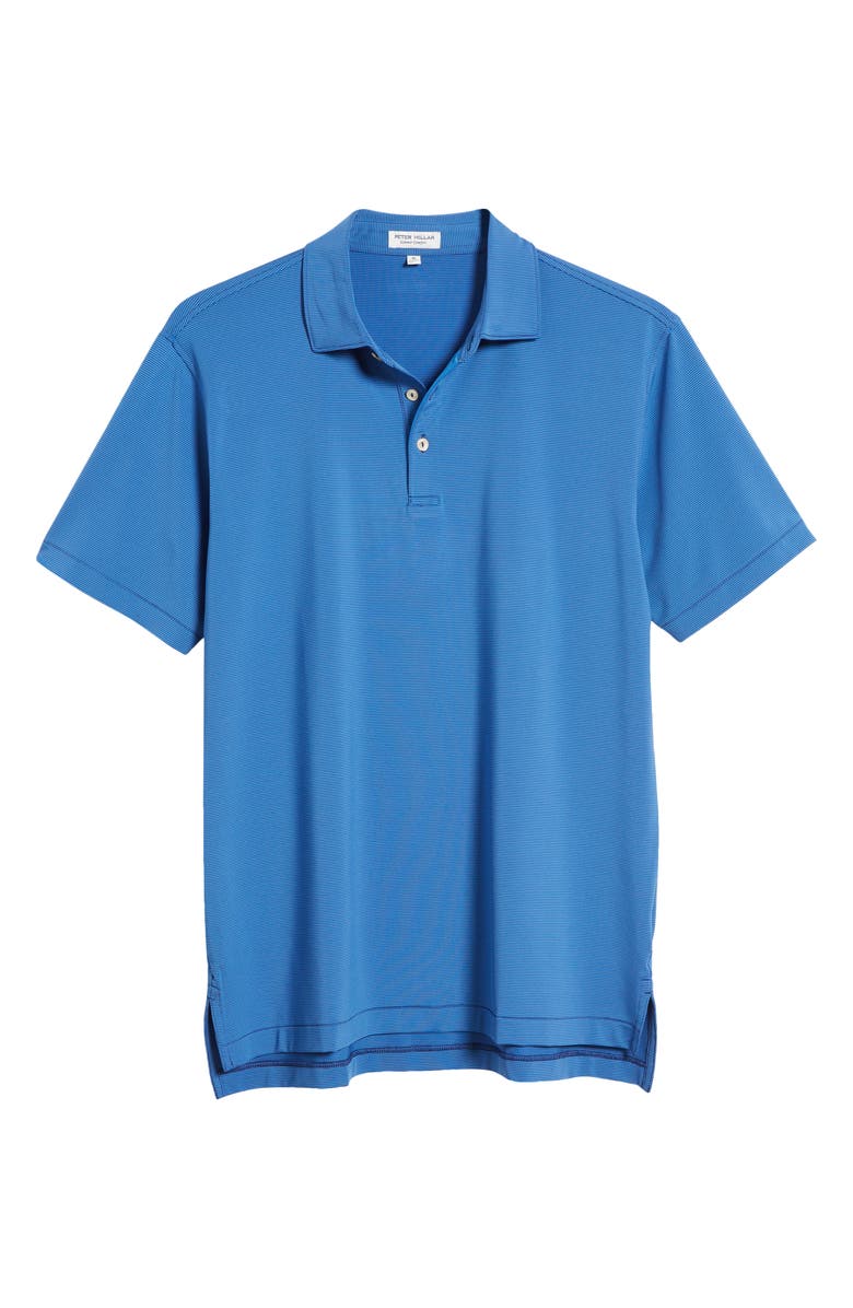 Peter Millar Hales Stripe Performance Jersey Polo, Alternate, color,